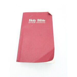 Holy Bible KJV Dictionary Concordance 4th edition 1988 READ